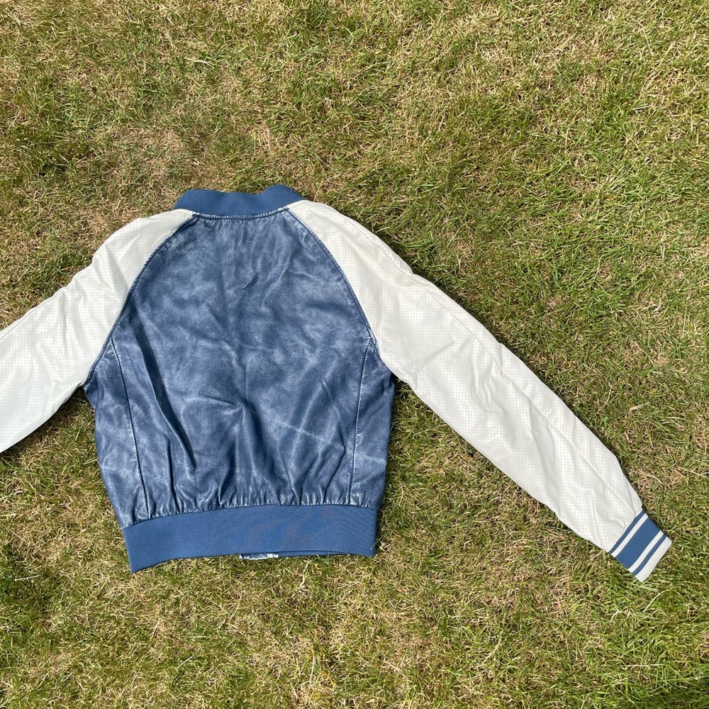 Cropped Varsity Jacket - image 4